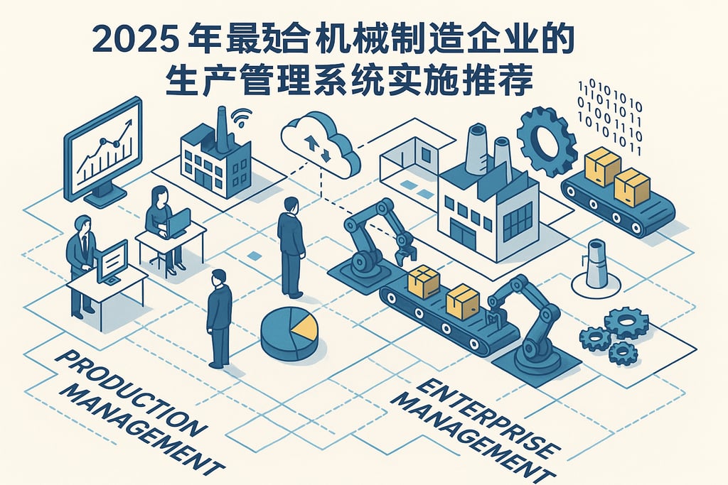2025 年最适合机械制造企业的生产管理系统实施推荐